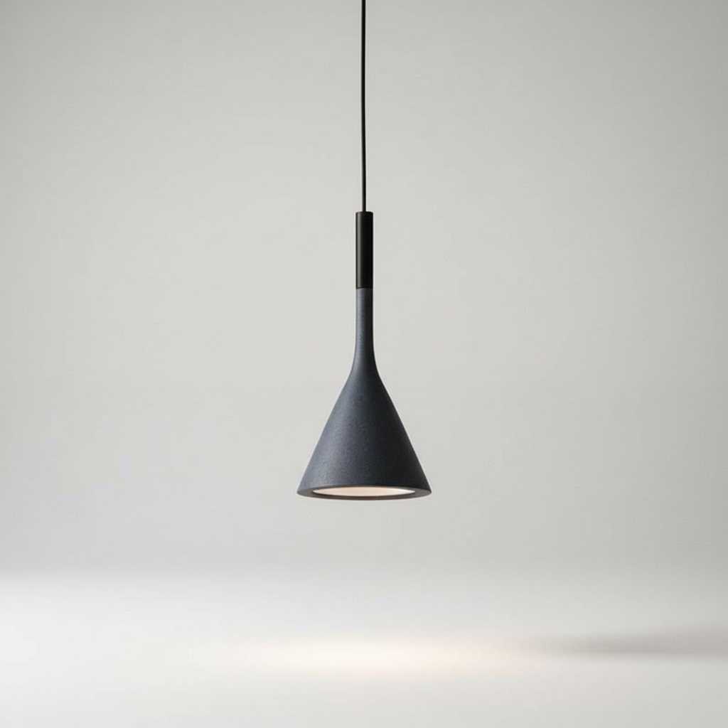 Dreieckige Metall Hängeleuchte - Triluxen