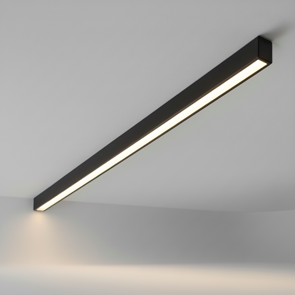 Einbaufreie Wohnzimmerbeleuchtung - Metrolinea