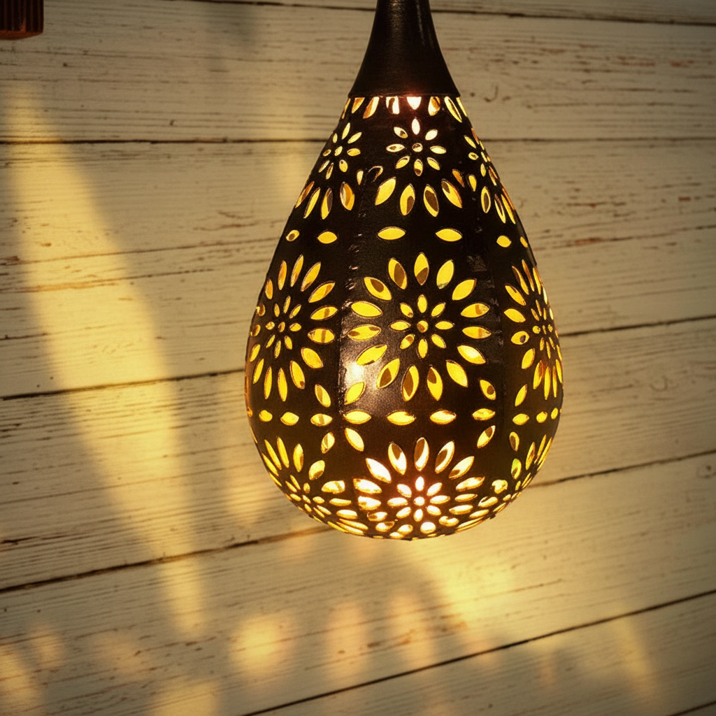 Wetterfeste Hängende Außenleuchte - SunGlow