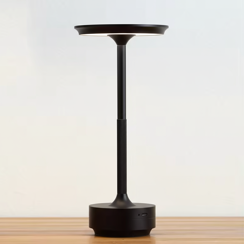 ClarityGlow DeLuxe | Wireless LED Table Lamp