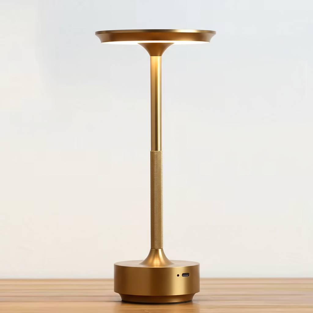ClarityGlow DeLuxe | Wireless LED Table Lamp
