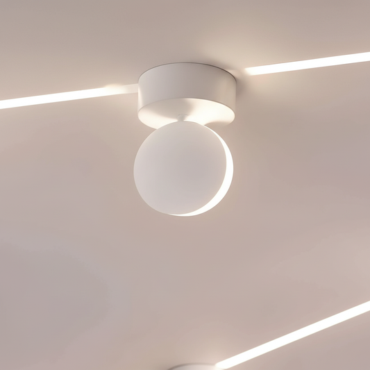 360 Grad Projektionsleuchte Aus Edelstahl - VibeSphere