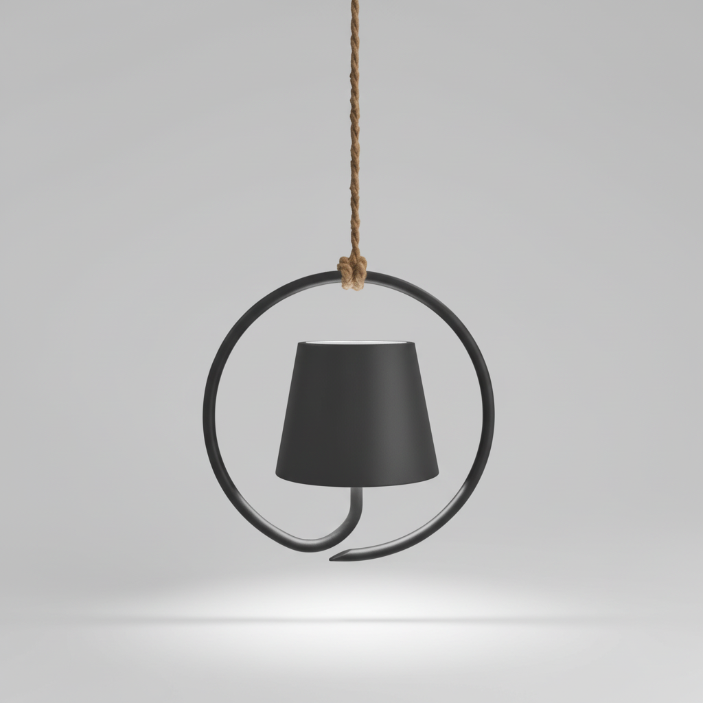 Aufladbare LED Hängelampe - LumiHalo