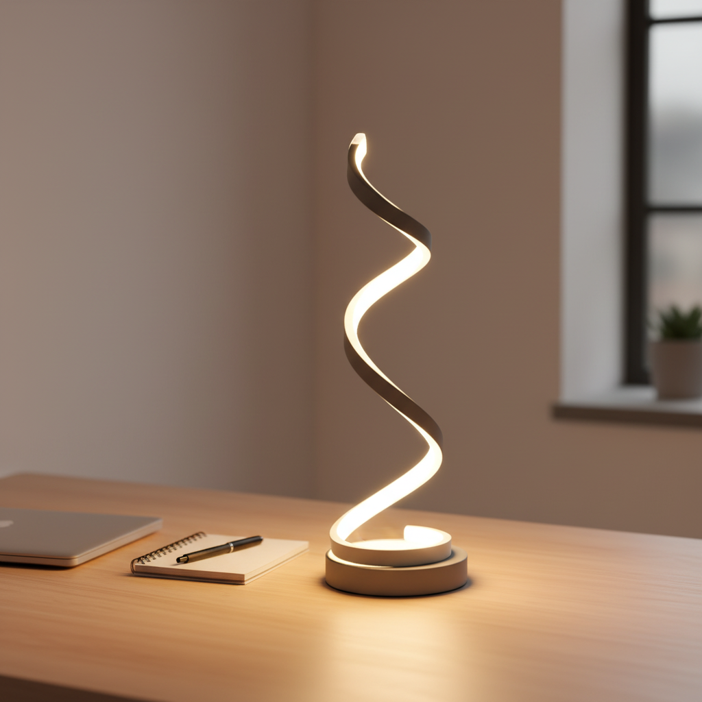 Augenfreundliche Schreibtischleuchte - AuraTwist