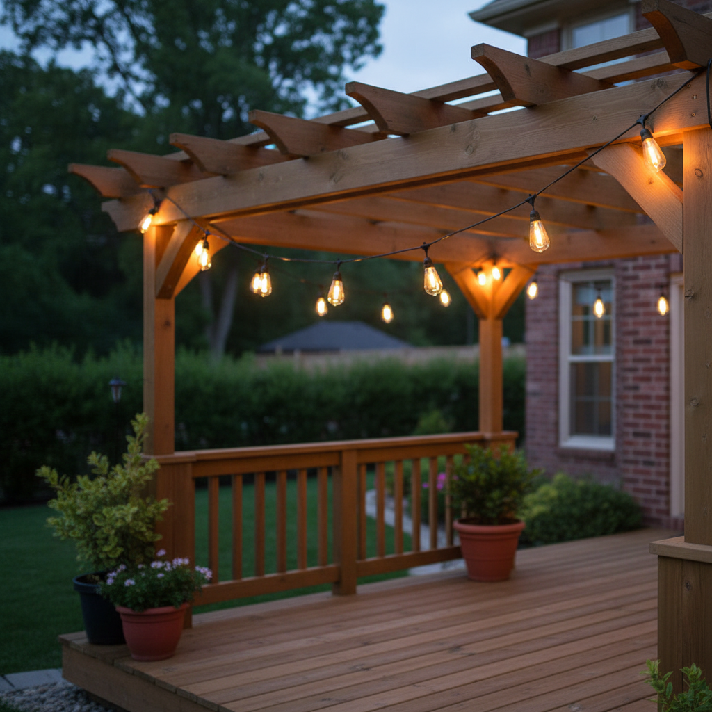 Außenbereich Patio Beleuchtung - MagicString