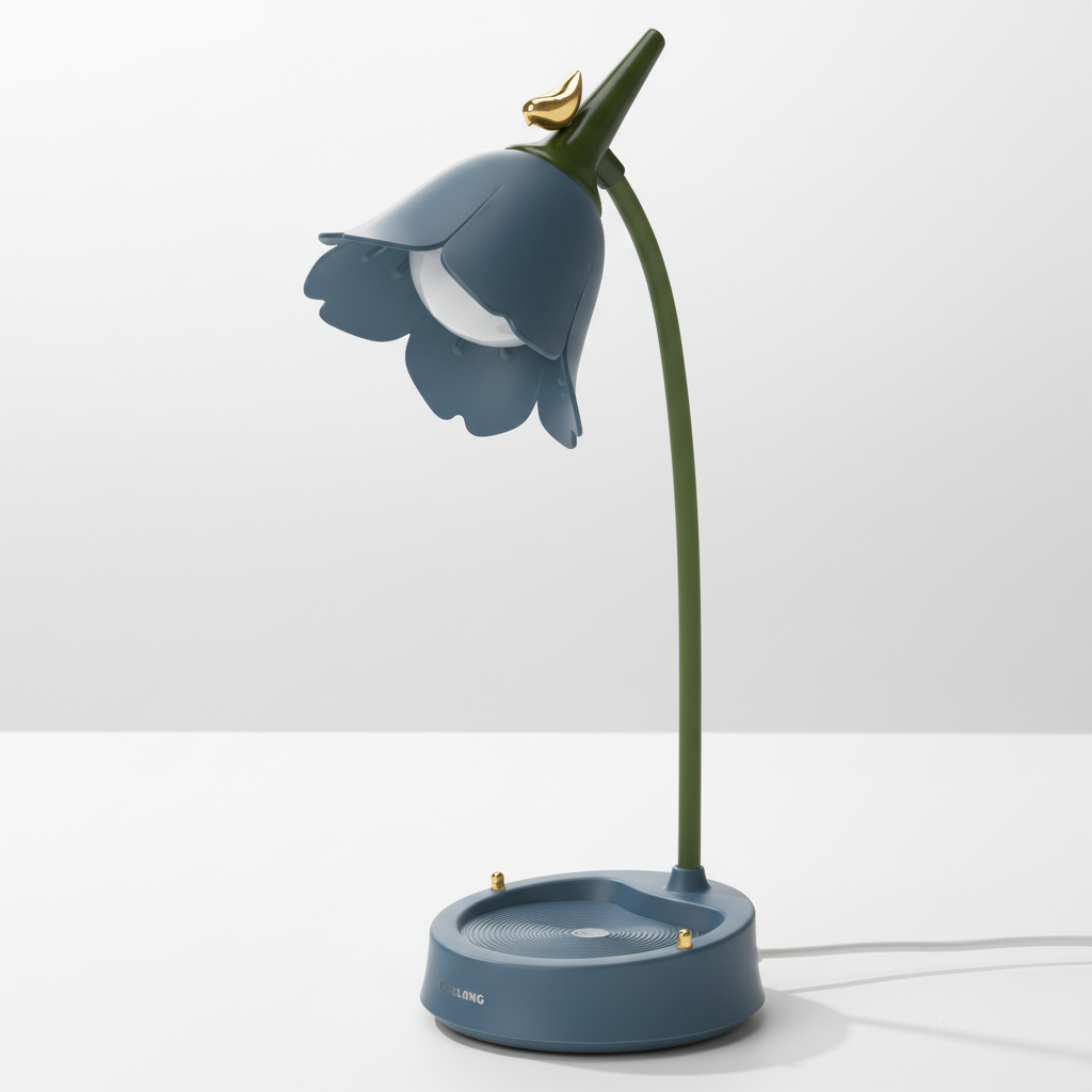 Blütenblattförmige Tischlampe - GlowBlossom