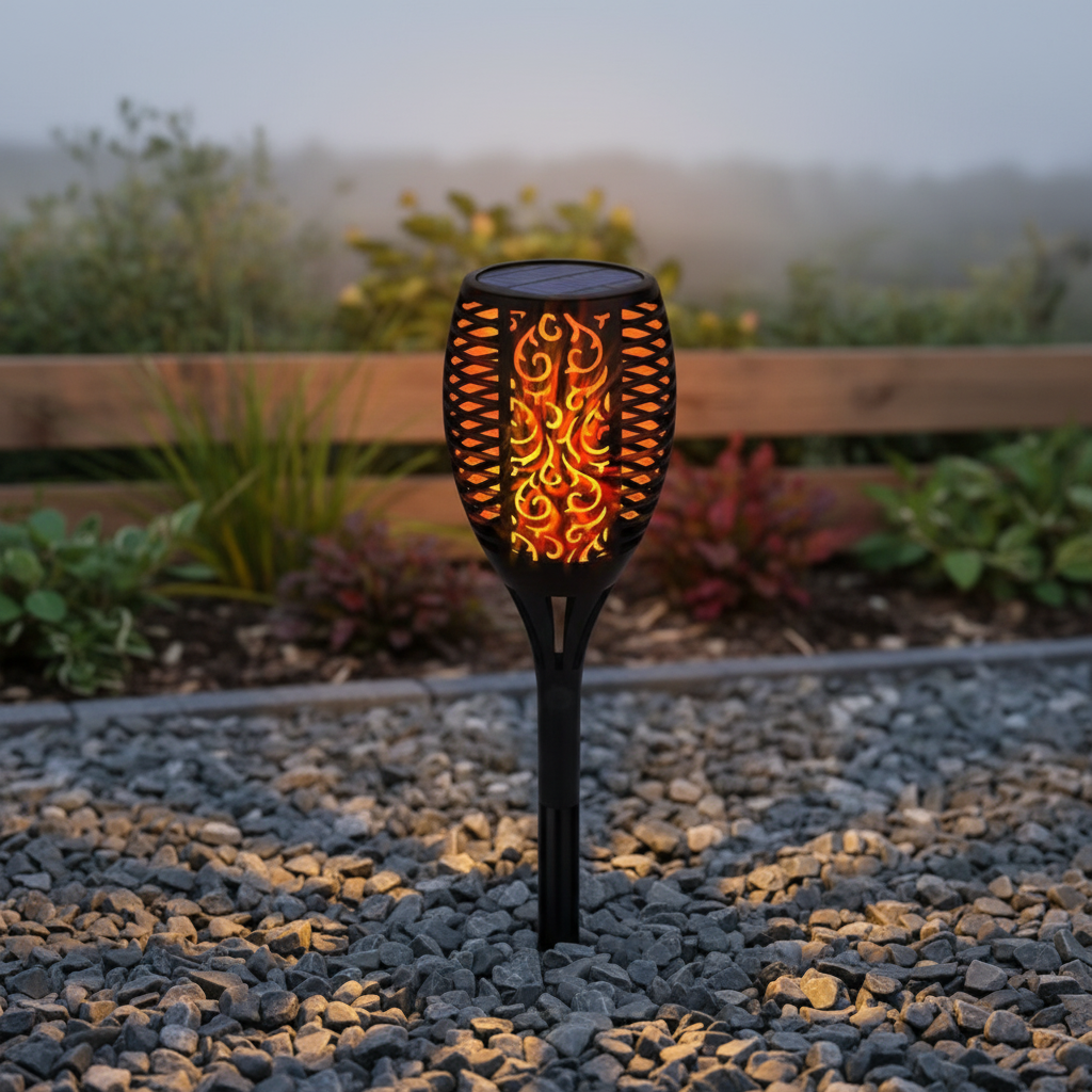 Dekorative LED Fackel - SolarFlicker