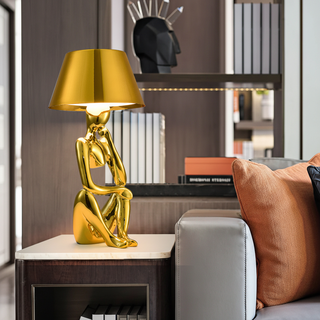 Dekorative Skulpturlampe Glänzend - AuroraLite