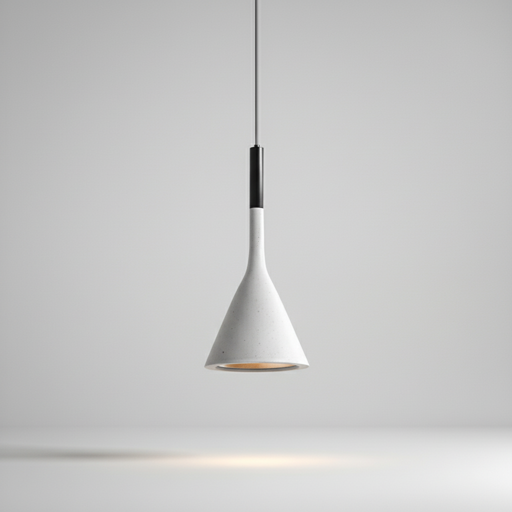 Dreieckige Metall Hängeleuchte - Triluxen