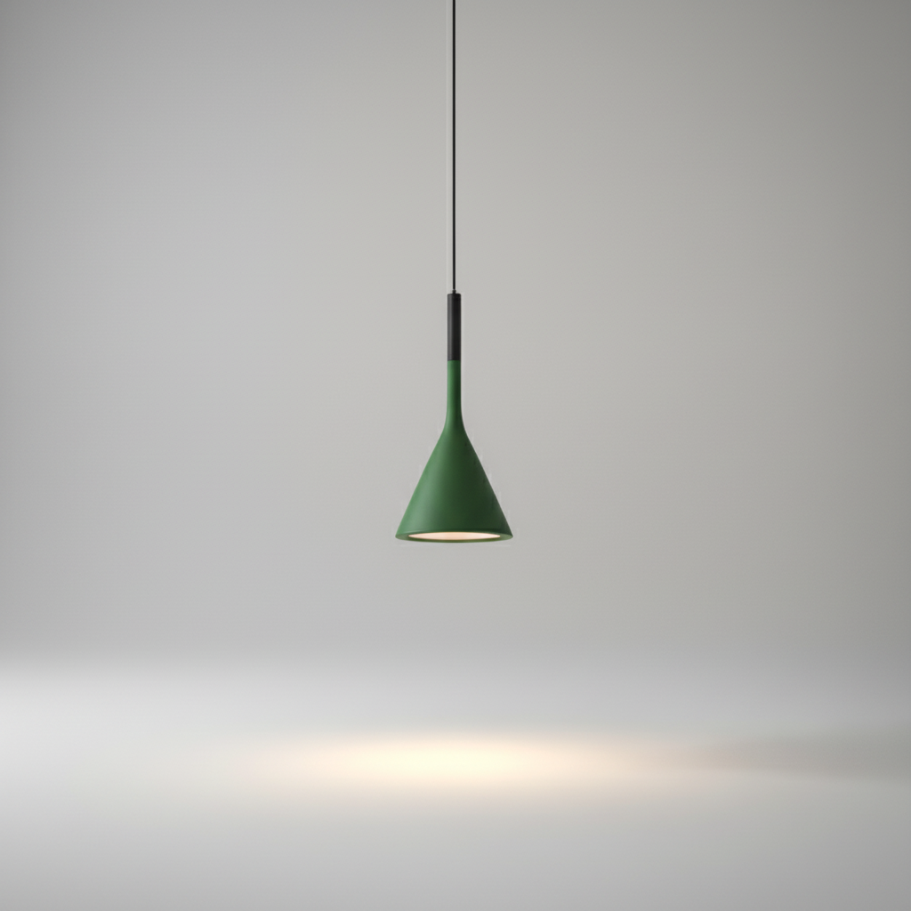 Dreieckige Metall Hängeleuchte - Triluxen