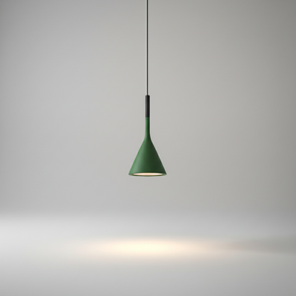 Dreieckige Metall Hängeleuchte - Triluxen