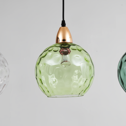 Dreiflammige Clusterleuchte - GlassGleam