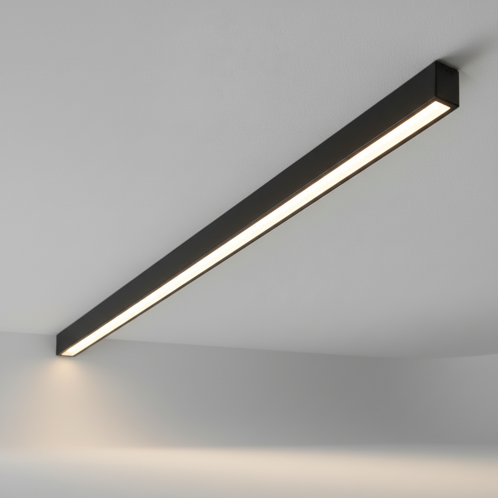 Einbaufreie Wohnzimmerbeleuchtung - Metrolinea