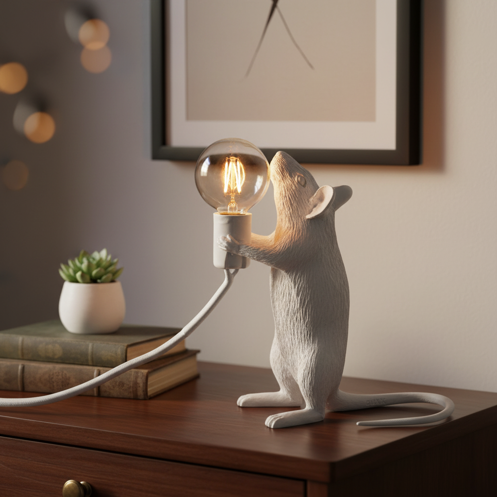 Figurenlampe Kunststoff Harz - Glowmouse
