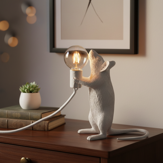 Figurenlampe Kunststoff Harz - Glowmouse