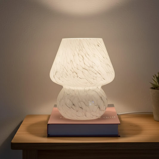 Glas Pilz Tischlampe - AuraShroom