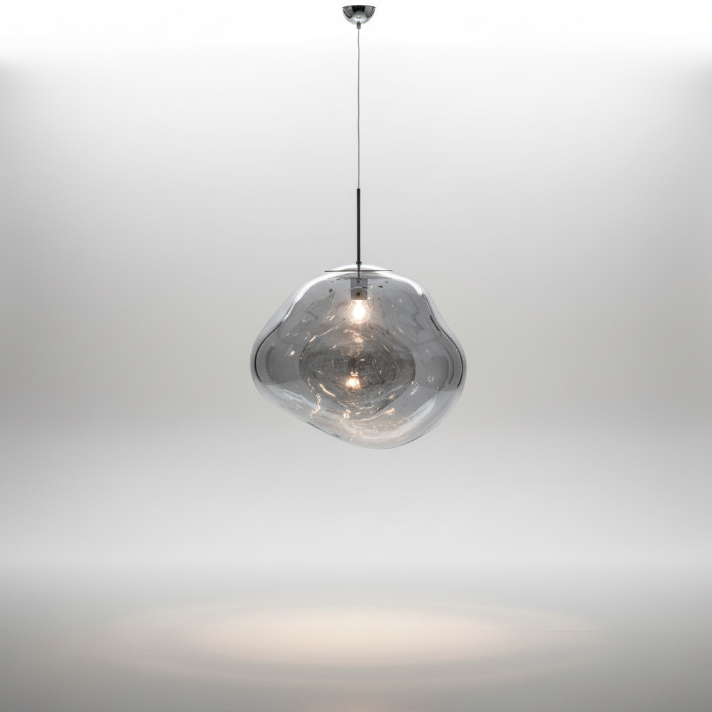 Handgeformte Kugelglasleuchte - Glassiva