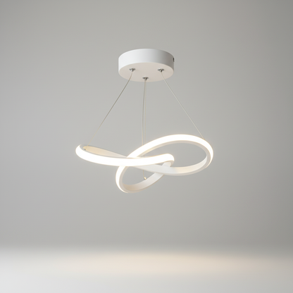 Hängende Wellenförmige Lampe - HaloWeave