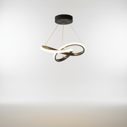 Hängende Wellenförmige Lampe - HaloWeave