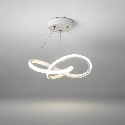 Hängende Wellenförmige Lampe - HaloWeave