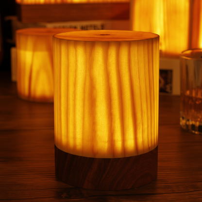 Holzoptik Stimmungsleuchte - Luminraft