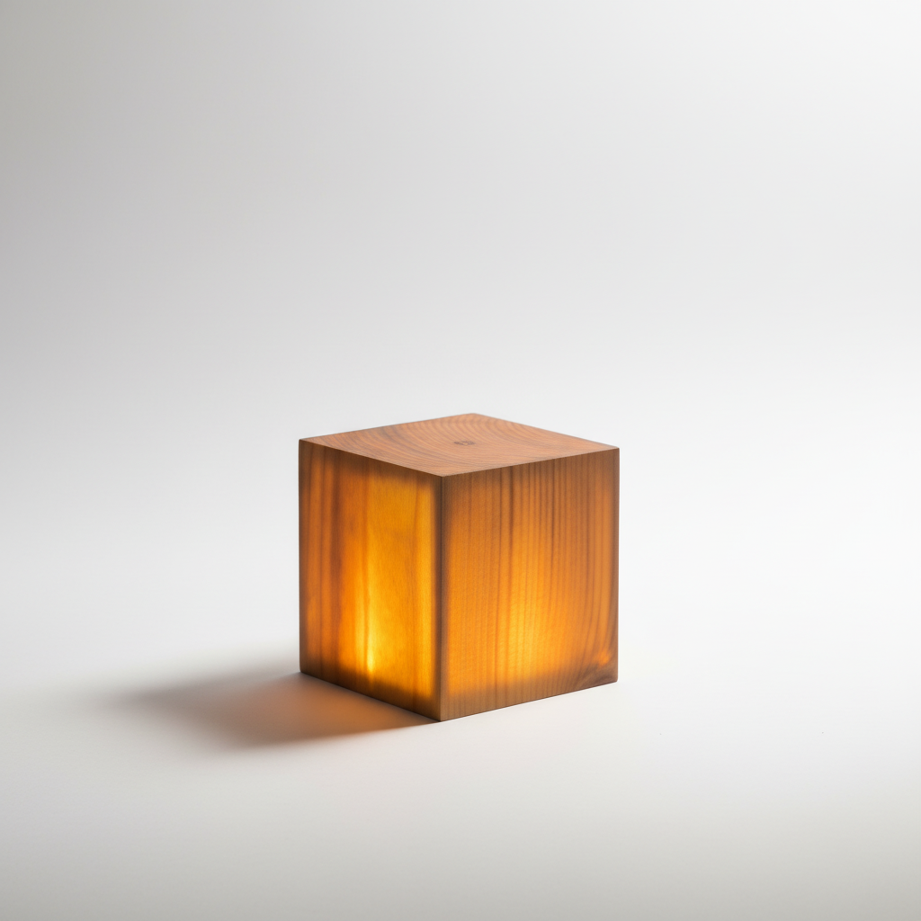 Holzoptik Stimmungsleuchte - Luminraft