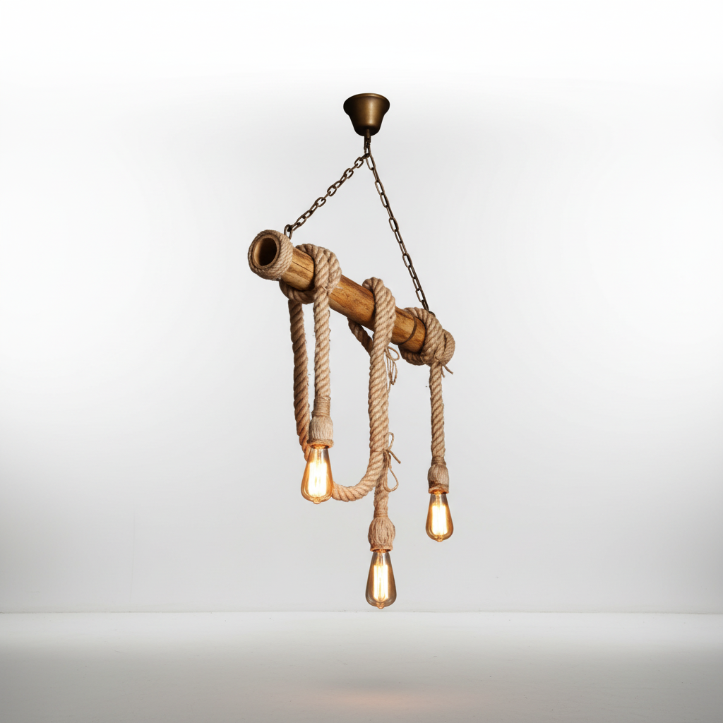 Industrieller Rope Stil - BambooLume