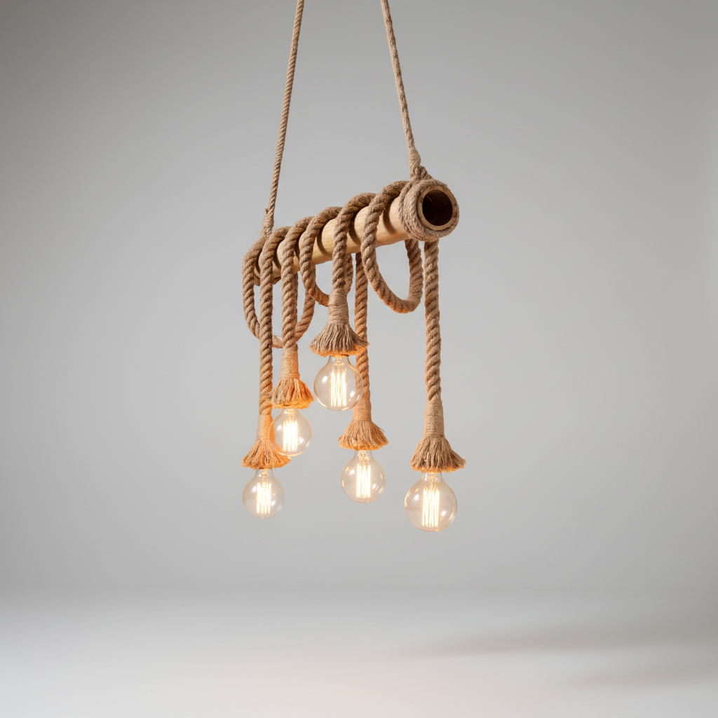 Industrieller Rope Stil - BambooLume