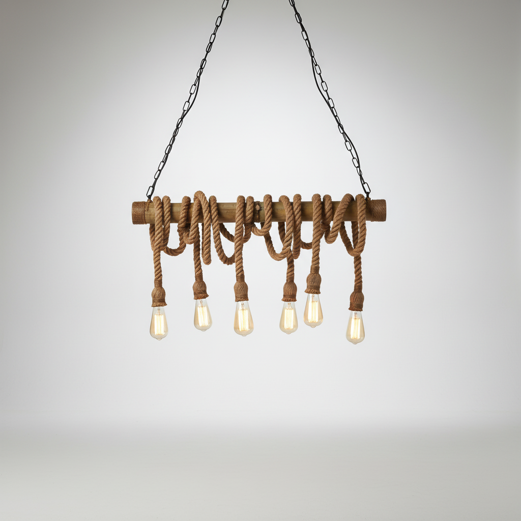 Industrieller Rope Stil - BambooLume