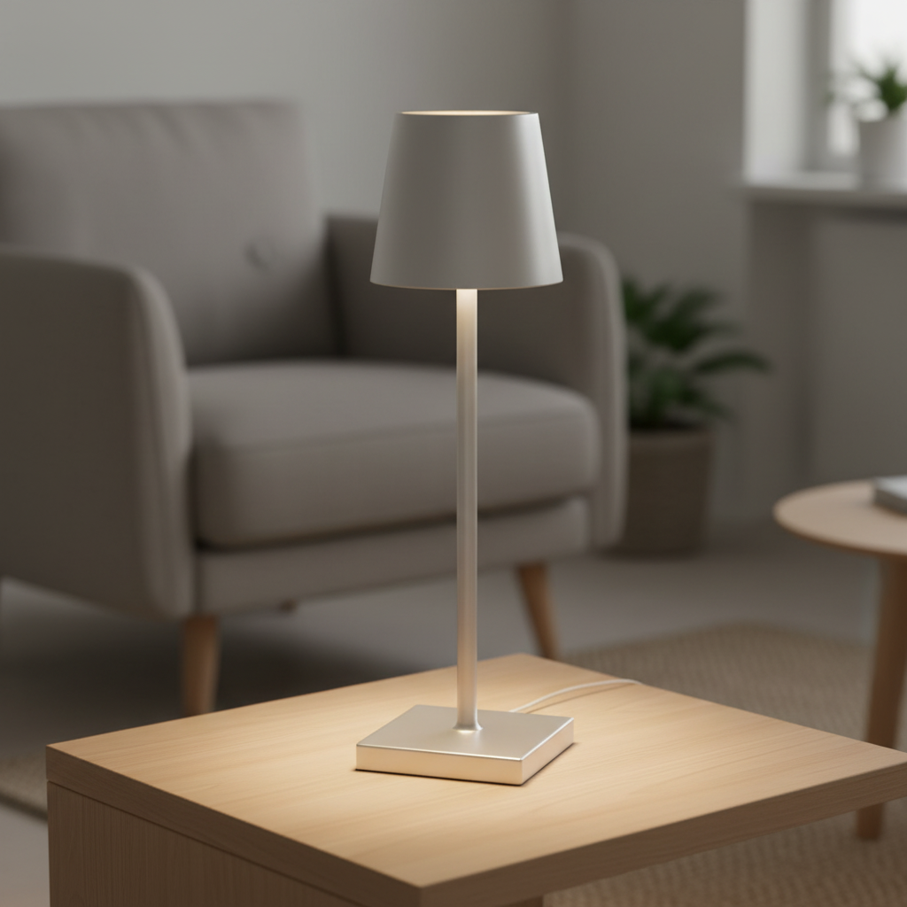 Kabellose Aluminium Tischlampe - Luminest