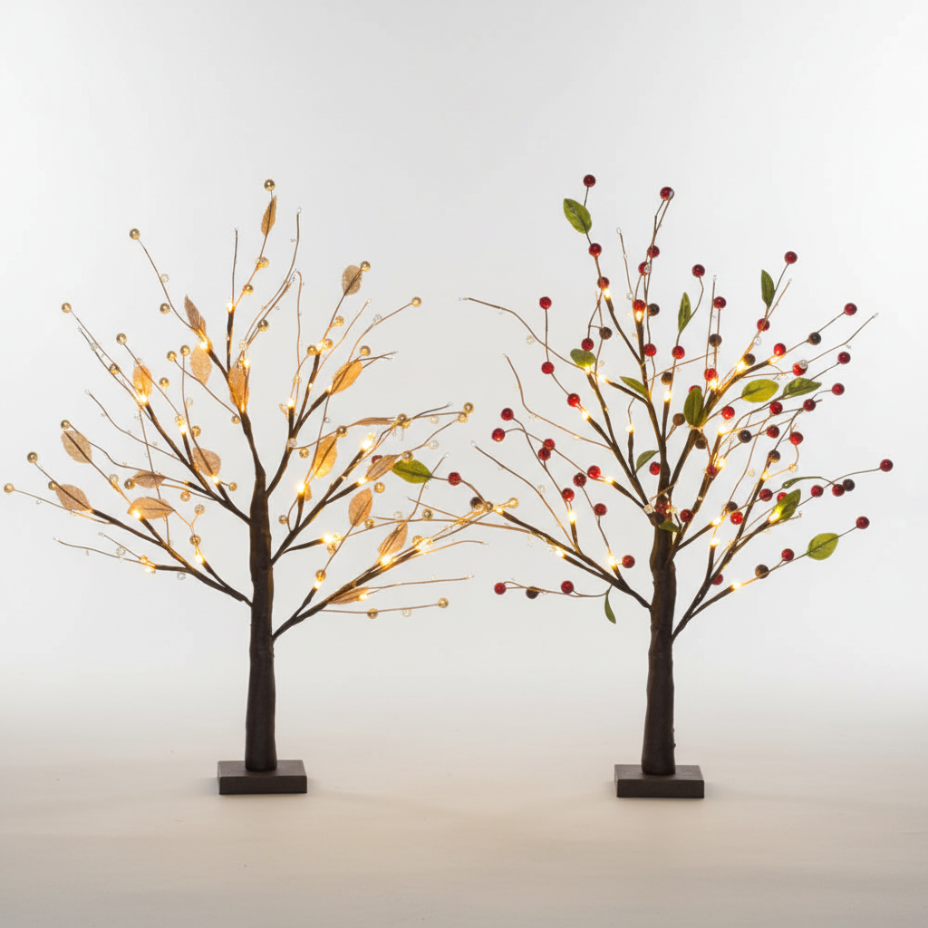 Kabelloser LED Deko Baum - Warmbranch