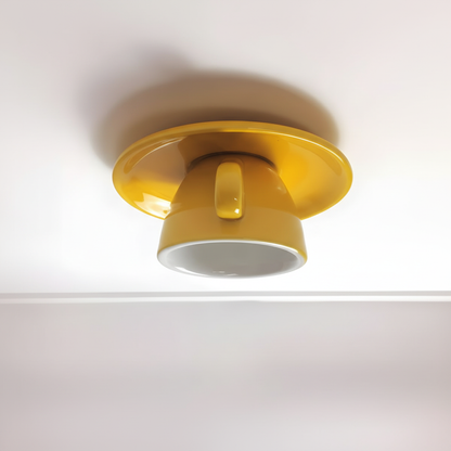 Keramik Deckenleuchte Kaffeeform - CeramiKiss