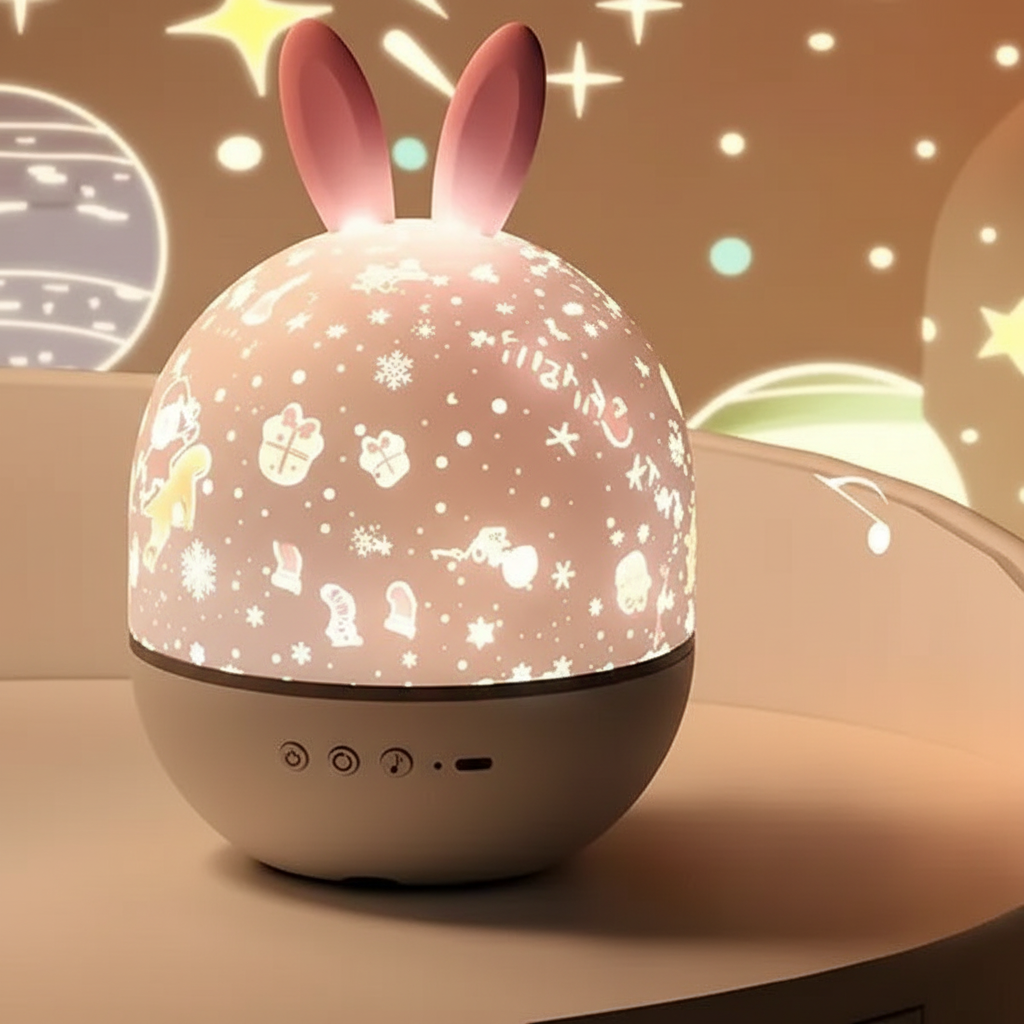 Kinderzimmer Sternenprojektor Kunststoff - Moonbunny