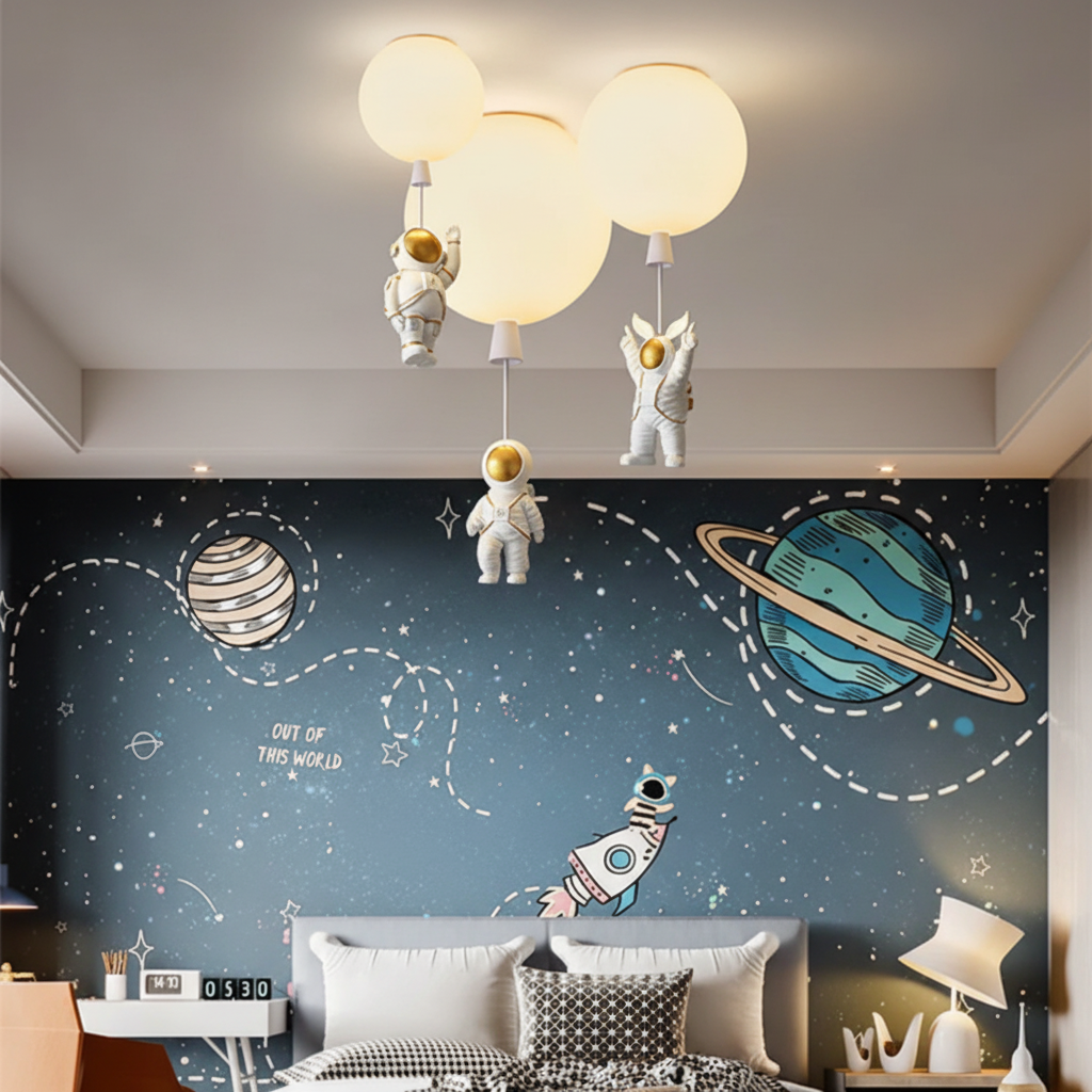 Kinderzimmer Themenleuchte - Staronaut
