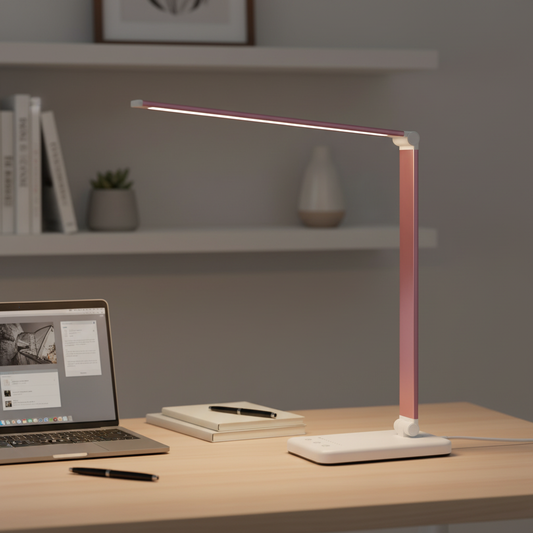 Klappbare Aluminium Tischlampe - BrightFold