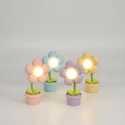 Kleine Kunststoff Tischleuchte - DaisyBeam