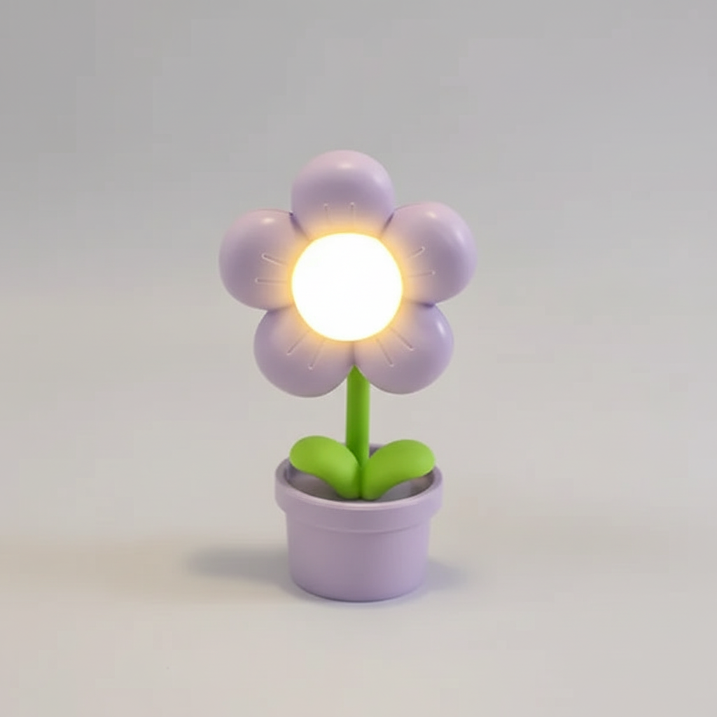 Kleine Kunststoff Tischleuchte - DaisyBeam