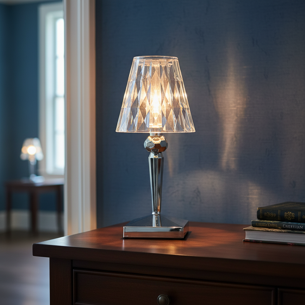 Kristalloptik Tischlampe - Prismara