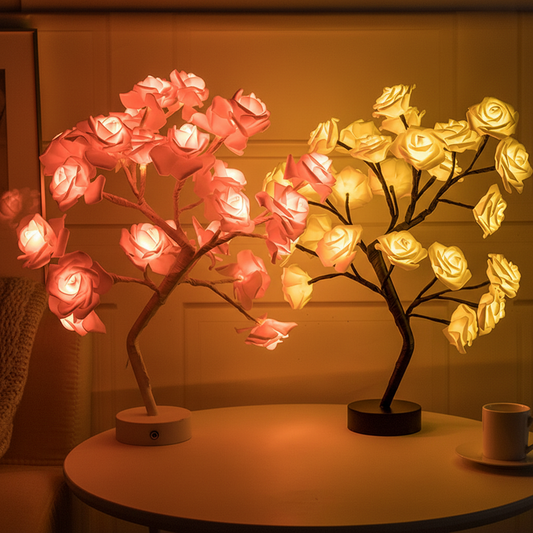 Künstlicher Rosenbaum Lampe - RoseAura