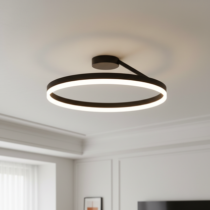 LED Deckenleuchte Metall Acryl - Glowhalo