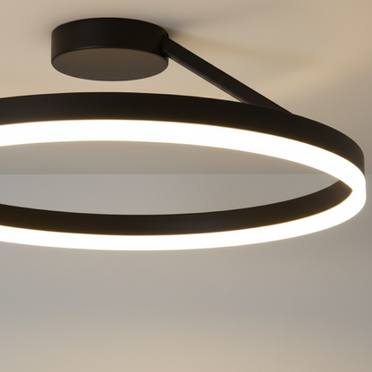 LED Deckenleuchte Metall Acryl - Glowhalo