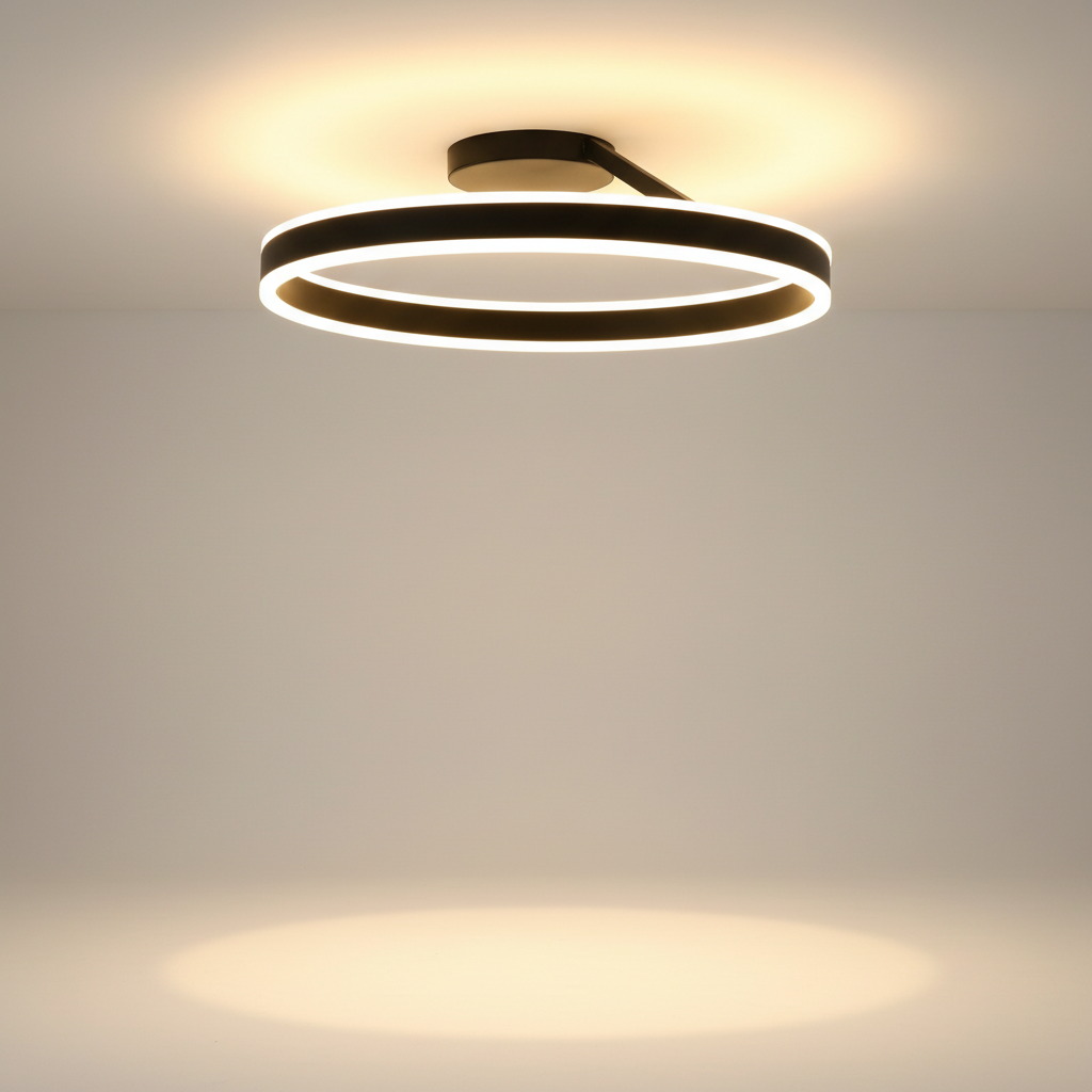 LED Deckenleuchte Metall Acryl - Glowhalo