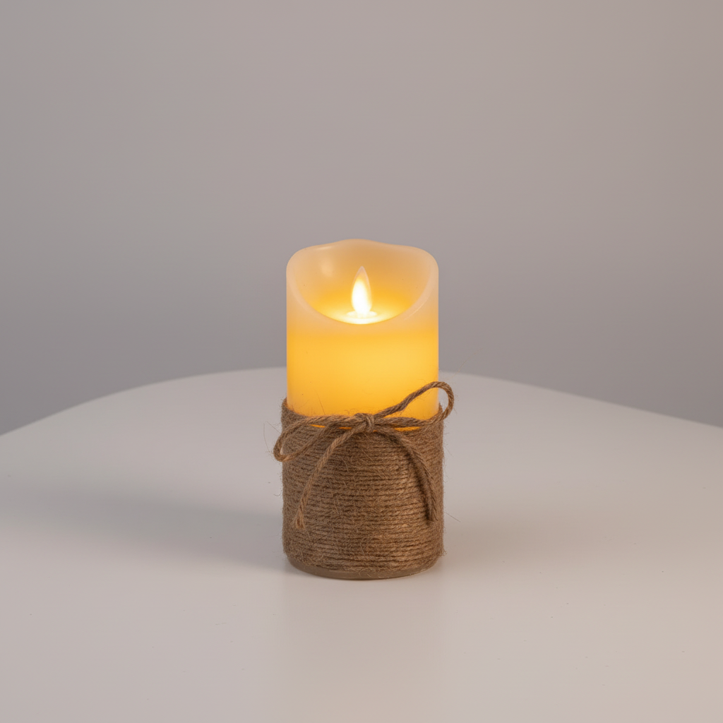 LED Dekokerze Kugelform - WarmAura