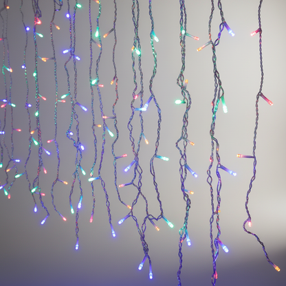 LED Eiszapfen Lichterkette Außen - IceLumin