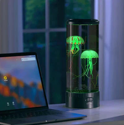 LED Quallenlampe Zylindrisch - Jellyglow