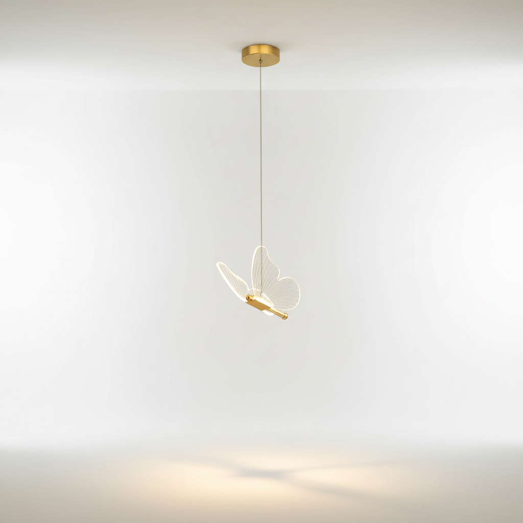 LED Schmetterling Hängeleuchte - Glowflutter