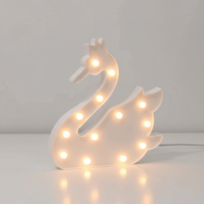 LED Tier Tischlampe - WildGlow