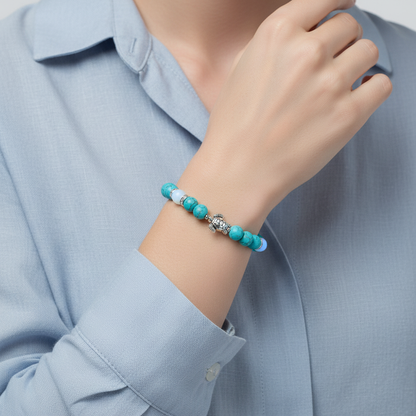 Leuchtendes Perlenarmband - GlowLotus