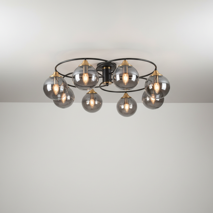 Mehrflammige Glasleuchte - HaloGlint