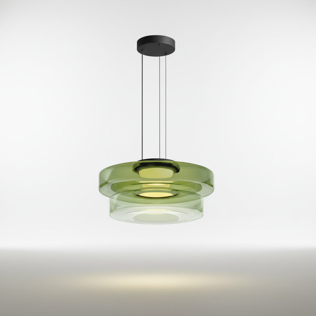 Mehrstufige LED Pendelleuchte - AuraLoft